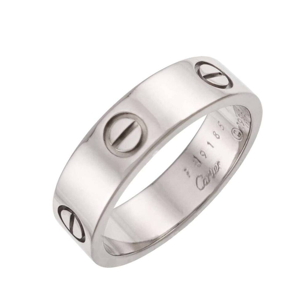 Cartier Love Ring #61, 18K WG (White Gold 750)